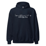 Hoodie Fryslan cadeau voor elke citylover decoratie kleding relatiegeschenk van WoodWideCities