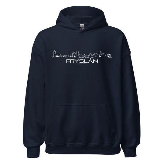 Hoodie Fryslan cadeau voor elke citylover decoratie kleding relatiegeschenk van WoodWideCities