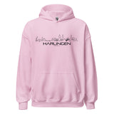 Hoodie Harlingen Light Pink S houten cadeau decoratie relatiegeschenk van WoodWideCities