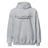 Hoodie Harlingen Sport Grey S houten cadeau decoratie relatiegeschenk van WoodWideCities