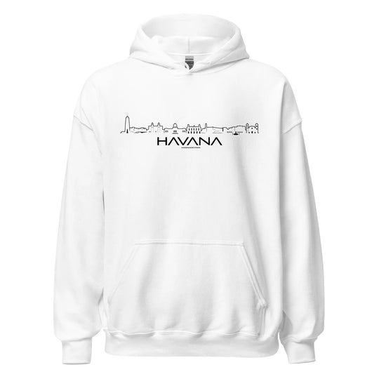 Hoodie Havana cadeau voor elke citylover decoratie kleding relatiegeschenk van WoodWideCities