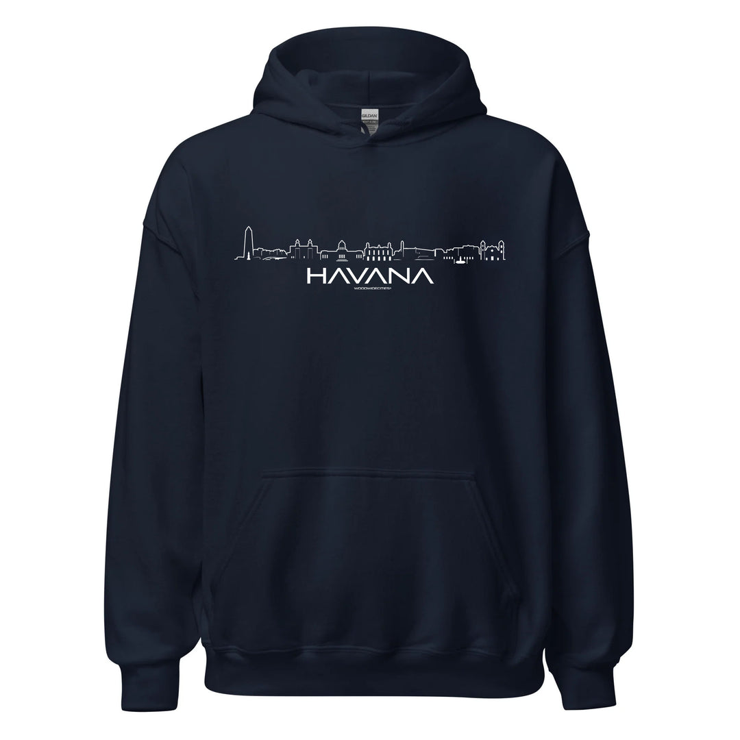 Hoodie Havana cadeau voor elke citylover decoratie kleding relatiegeschenk van WoodWideCities