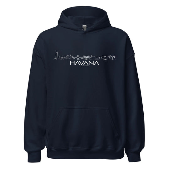 Hoodie Havana cadeau voor elke citylover decoratie kleding relatiegeschenk van WoodWideCities