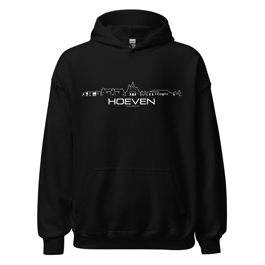 Hoodie Hoeven Black S houten cadeau decoratie relatiegeschenk van WoodWideCities