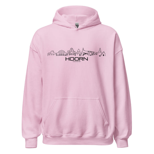 Hoodie Hoorn Light Pink S houten cadeau decoratie relatiegeschenk van WoodWideCities