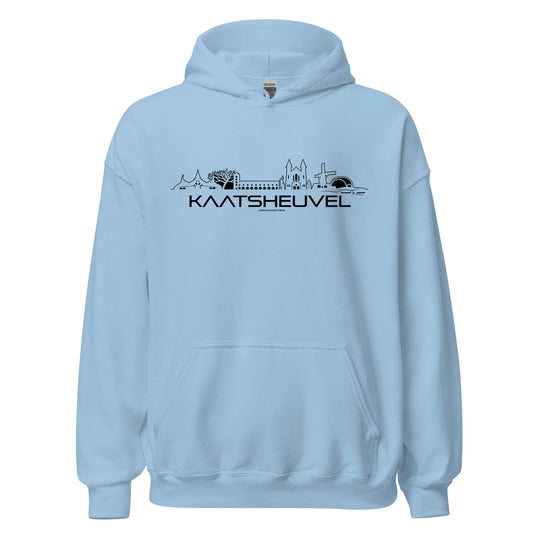 Hoodie Kaatsheuvel cadeau voor elke citylover decoratie kleding relatiegeschenk van WoodWideCities