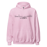 Hoodie Laren Light Pink S houten cadeau decoratie relatiegeschenk van WoodWideCities