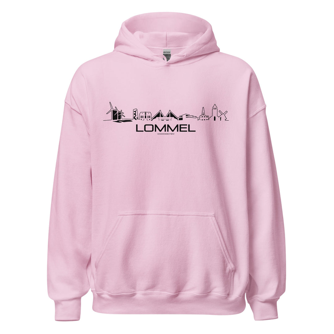 Hoodie Lommel Light Pink S houten cadeau decoratie relatiegeschenk van WoodWideCities