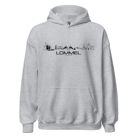 Hoodie Lommel Sport Grey S houten cadeau decoratie relatiegeschenk van WoodWideCities
