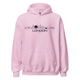 Hoodie London Light Pink S houten cadeau decoratie relatiegeschenk van WoodWideCities