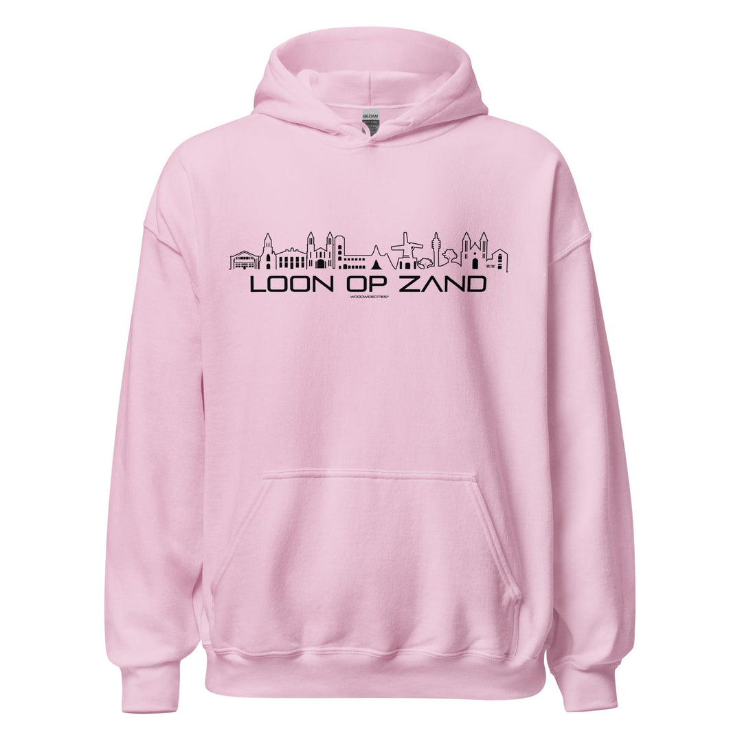 Hoodie Loon Op Zand Light Pink S houten cadeau decoratie relatiegeschenk van WoodWideCities