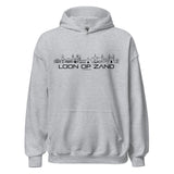 Hoodie Loon Op Zand Sport Grey S houten cadeau decoratie relatiegeschenk van WoodWideCities