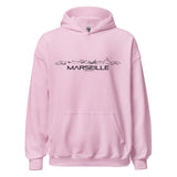 Hoodie Marseille Light Pink S houten cadeau decoratie relatiegeschenk van WoodWideCities