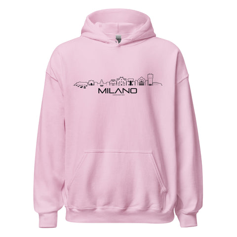 Hoodie Milano Light Pink S houten cadeau decoratie relatiegeschenk van WoodWideCities