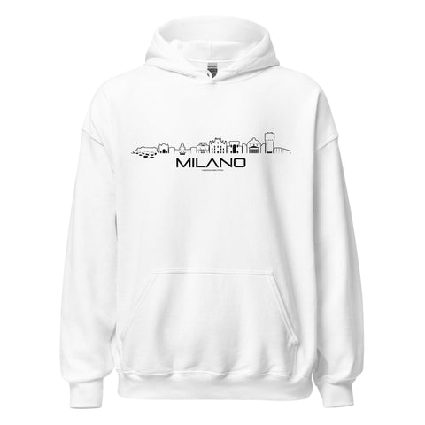 Hoodie Milano White S houten cadeau decoratie relatiegeschenk van WoodWideCities