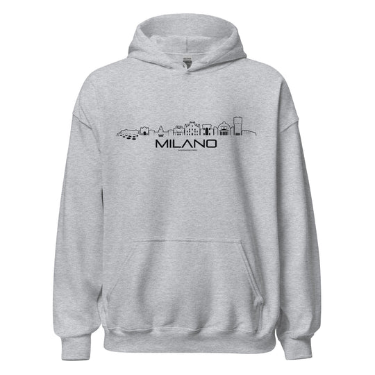 Hoodie Milano Sport Grey S houten cadeau decoratie relatiegeschenk van WoodWideCities