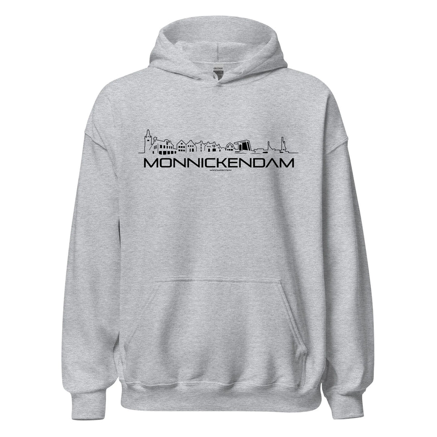Hoodie Monnickendam cadeau voor elke citylover decoratie kleding relatiegeschenk van WoodWideCities