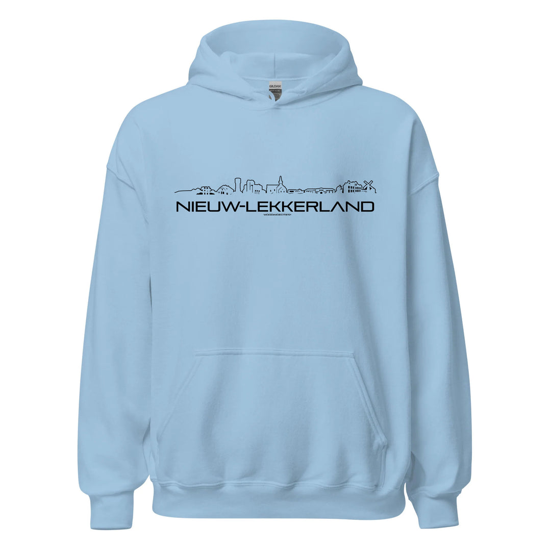 Hoodie Nieuw-Lekkerland cadeau voor elke citylover decoratie kleding relatiegeschenk van WoodWideCities