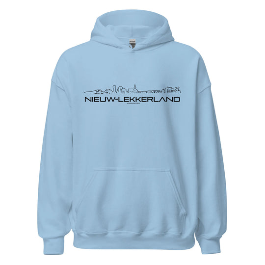 Hoodie Nieuw-Lekkerland cadeau voor elke citylover decoratie kleding relatiegeschenk van WoodWideCities