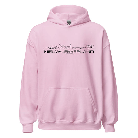 Hoodie Nieuw-Lekkerland cadeau voor elke citylover decoratie kleding relatiegeschenk van WoodWideCities