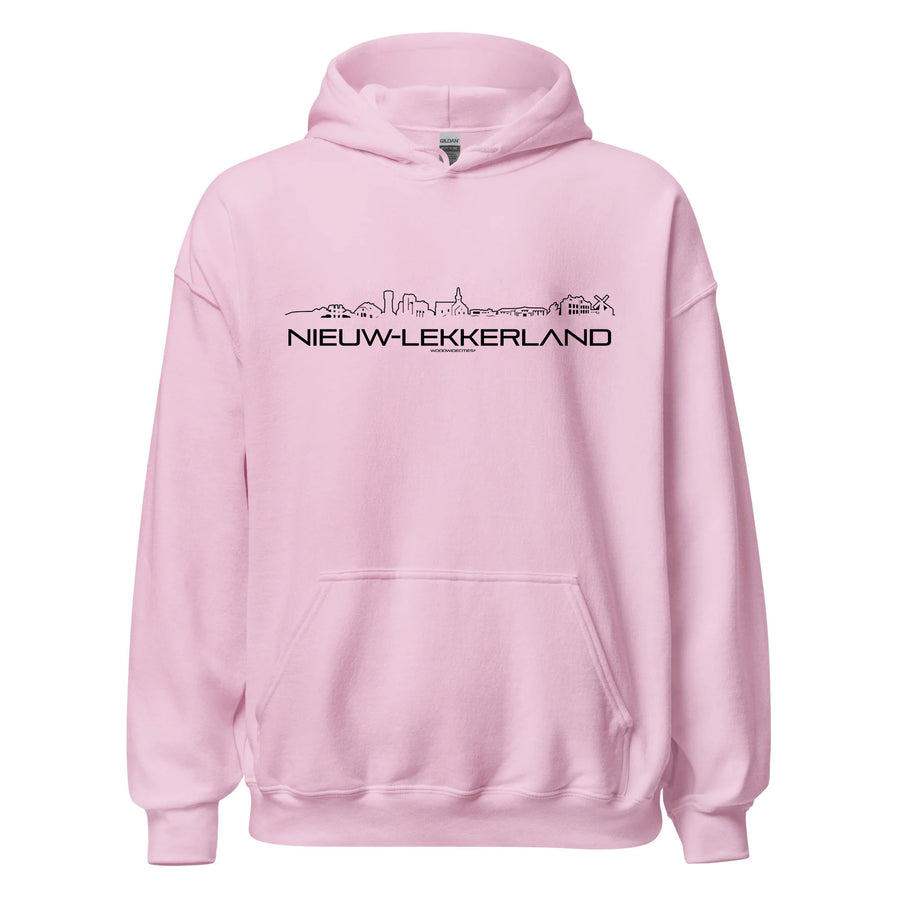 Hoodie Nieuw-Lekkerland cadeau voor elke citylover decoratie kleding relatiegeschenk van WoodWideCities