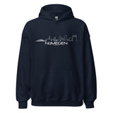 Hoodie Nijmegen Navy S houten cadeau decoratie relatiegeschenk van WoodWideCities