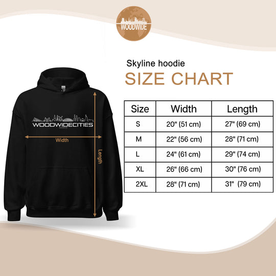 Hoodie Numansdorp cadeau voor elke citylover decoratie kleding relatiegeschenk van WoodWideCities