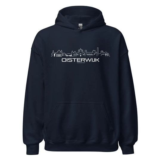 Hoodie Oisterwijk cadeau voor elke citylover decoratie kleding relatiegeschenk van WoodWideCities
