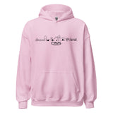 Hoodie Oss Light Pink S houten cadeau decoratie relatiegeschenk van WoodWideCities