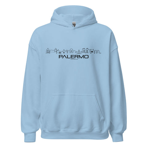Hoodie Palermo Light Blue S houten cadeau decoratie relatiegeschenk van WoodWideCities