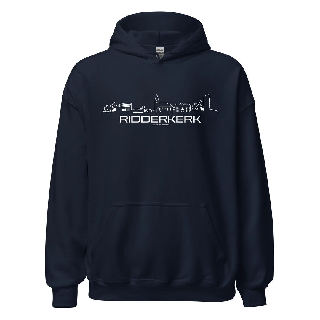 Hoodie Ridderkerk cadeau voor elke citylover decoratie kleding relatiegeschenk van WoodWideCities