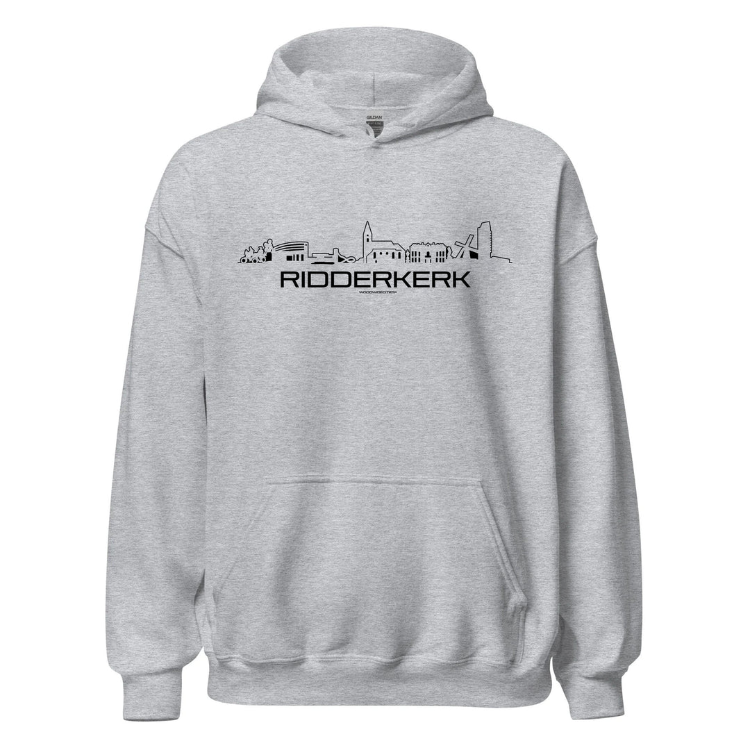 Hoodie Ridderkerk cadeau voor elke citylover decoratie kleding relatiegeschenk van WoodWideCities