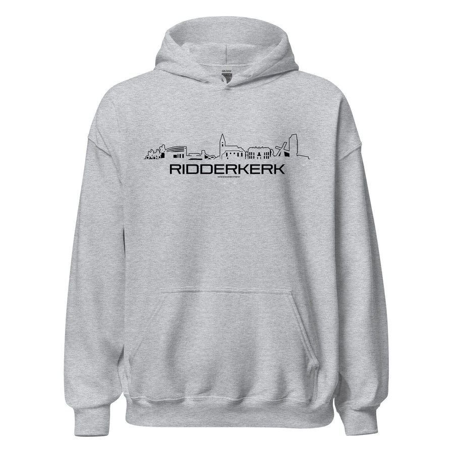 Hoodie Ridderkerk cadeau voor elke citylover decoratie kleding relatiegeschenk van WoodWideCities