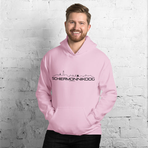 Hoodie Schiermonnikoog houten cadeau decoratie relatiegeschenk van WoodWideCities