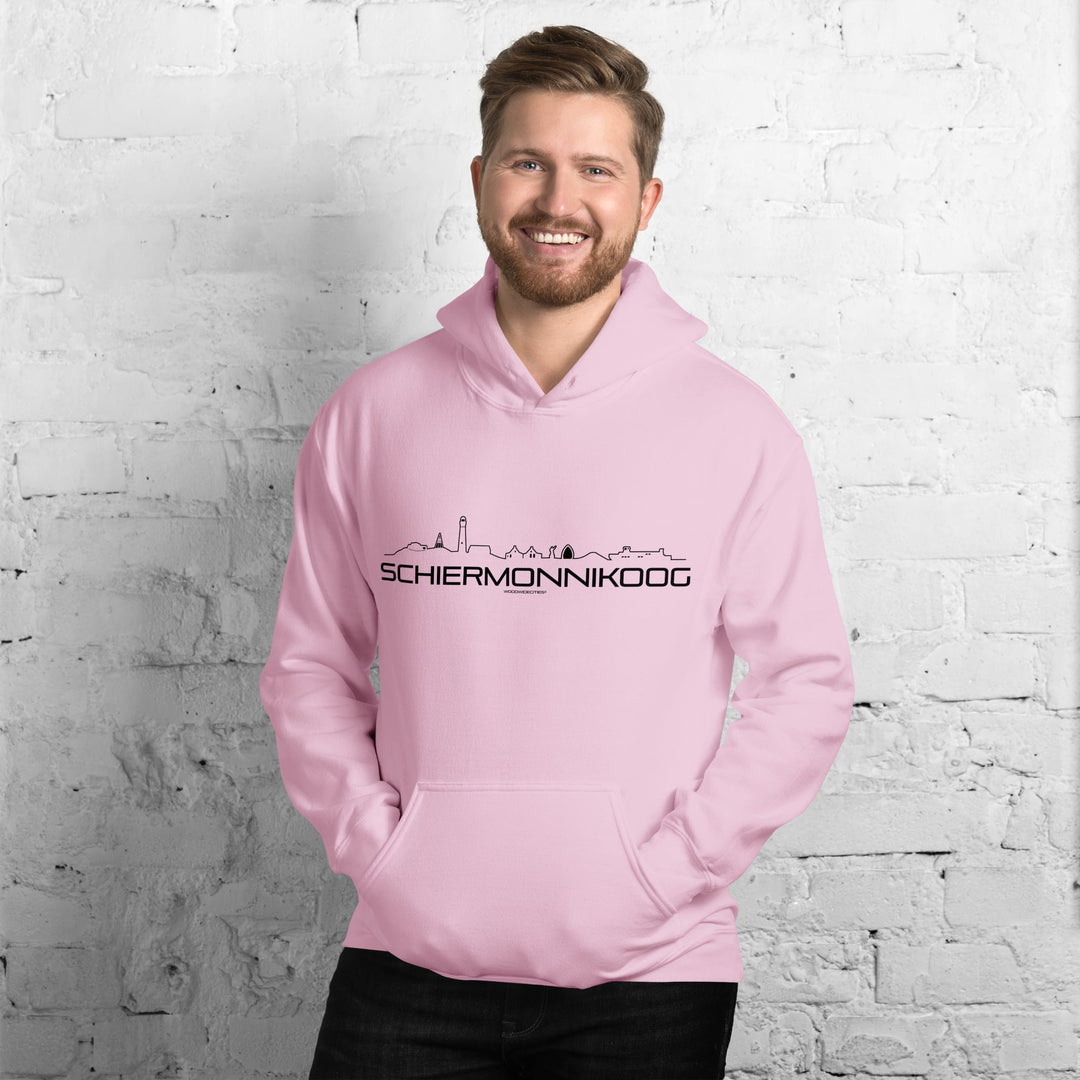 Hoodie Schiermonnikoog houten cadeau decoratie relatiegeschenk van WoodWideCities