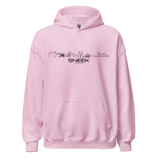 Hoodie Sneek Light Pink S houten cadeau decoratie relatiegeschenk van WoodWideCities