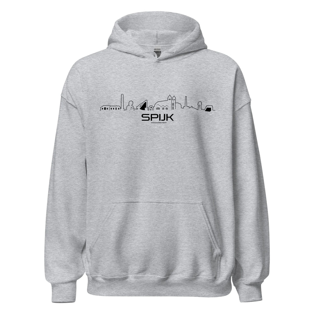 Hoodie Spijk-Zevenaar cadeau voor elke citylover decoratie kleding relatiegeschenk van WoodWideCities