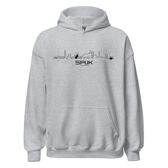 Hoodie Spijk-Zevenaar cadeau voor elke citylover decoratie kleding relatiegeschenk van WoodWideCities
