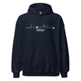 Hoodie Spijk-Zevenaar cadeau voor elke citylover decoratie kleding relatiegeschenk van WoodWideCities