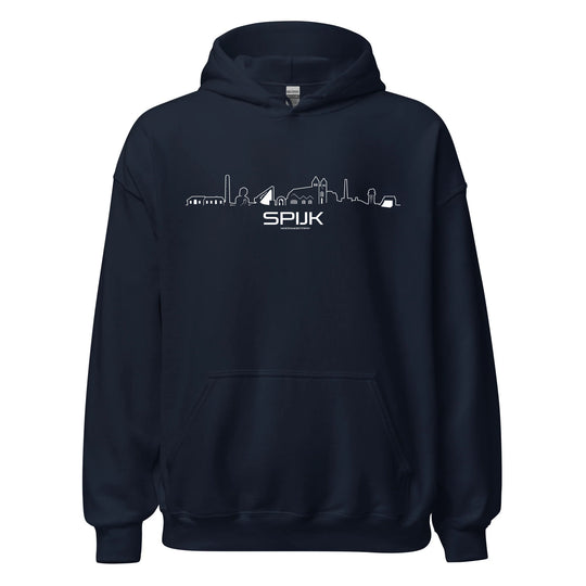 Hoodie Spijk-Zevenaar cadeau voor elke citylover decoratie kleding relatiegeschenk van WoodWideCities