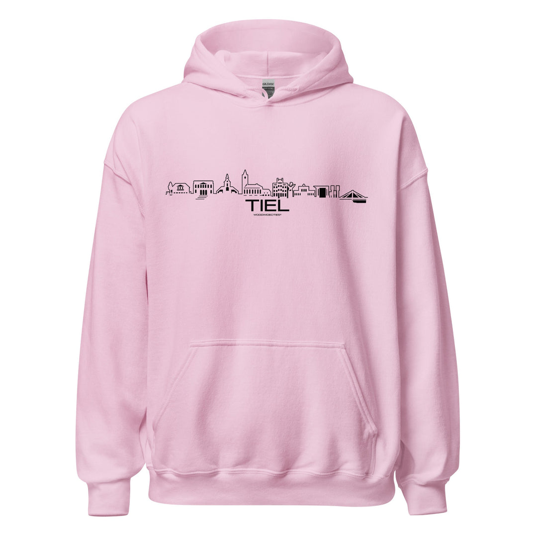 Hoodie Tiel Light Pink S houten cadeau decoratie relatiegeschenk van WoodWideCities
