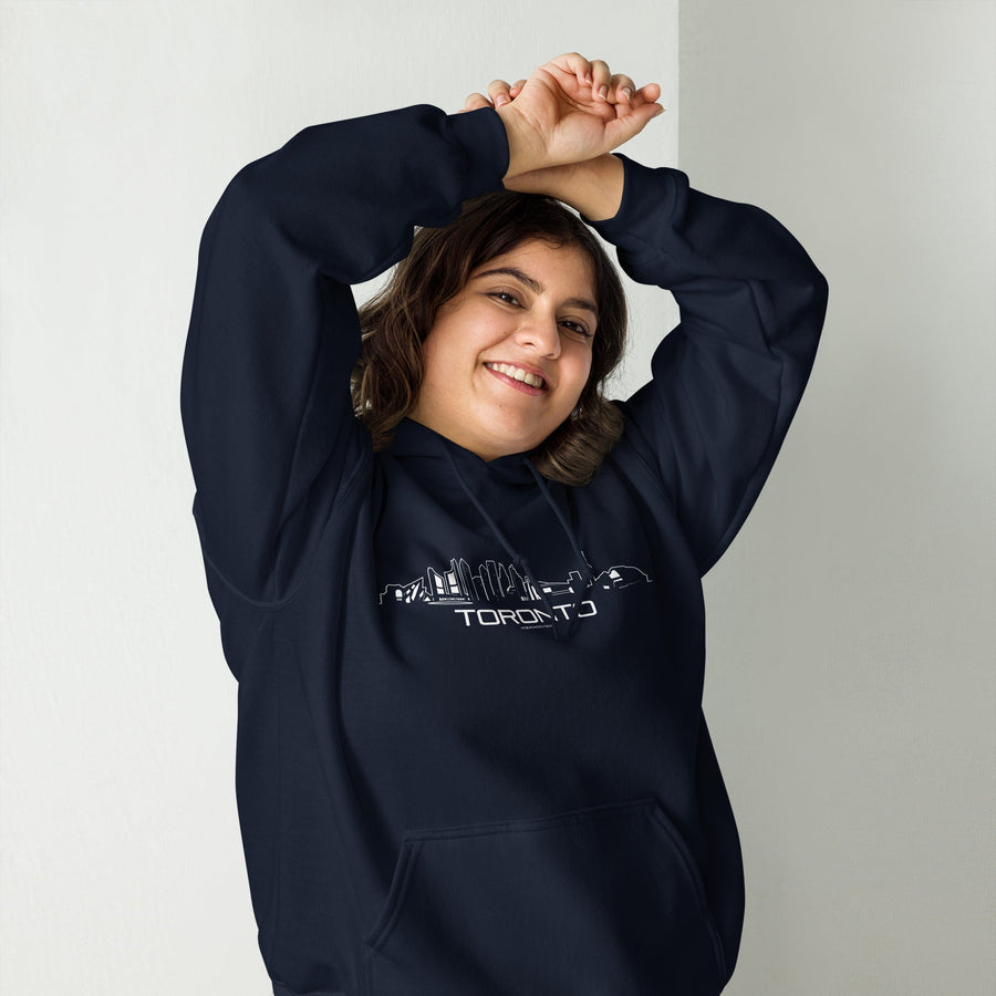 Hoodie Toronto houten cadeau decoratie relatiegeschenk van WoodWideCities