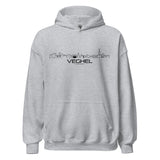 Hoodie Veghel Sport Grey S houten cadeau decoratie relatiegeschenk van WoodWideCities