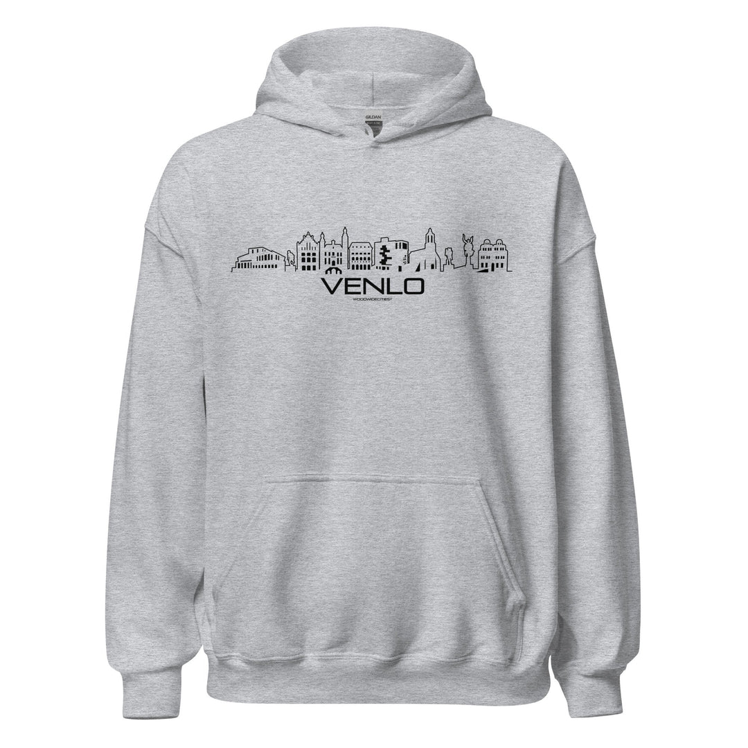 Hoodie Venlo Sport Grey S houten cadeau decoratie relatiegeschenk van WoodWideCities
