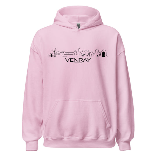 Hoodie Venray Light Pink S houten cadeau decoratie relatiegeschenk van WoodWideCities