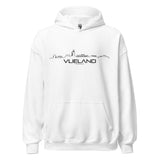 Hoodie Vlieland White S houten cadeau decoratie relatiegeschenk van WoodWideCities