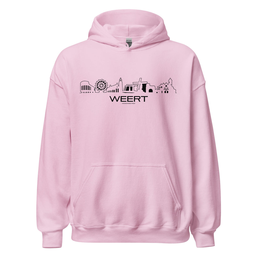 Hoodie Weert Light Pink S houten cadeau decoratie relatiegeschenk van WoodWideCities