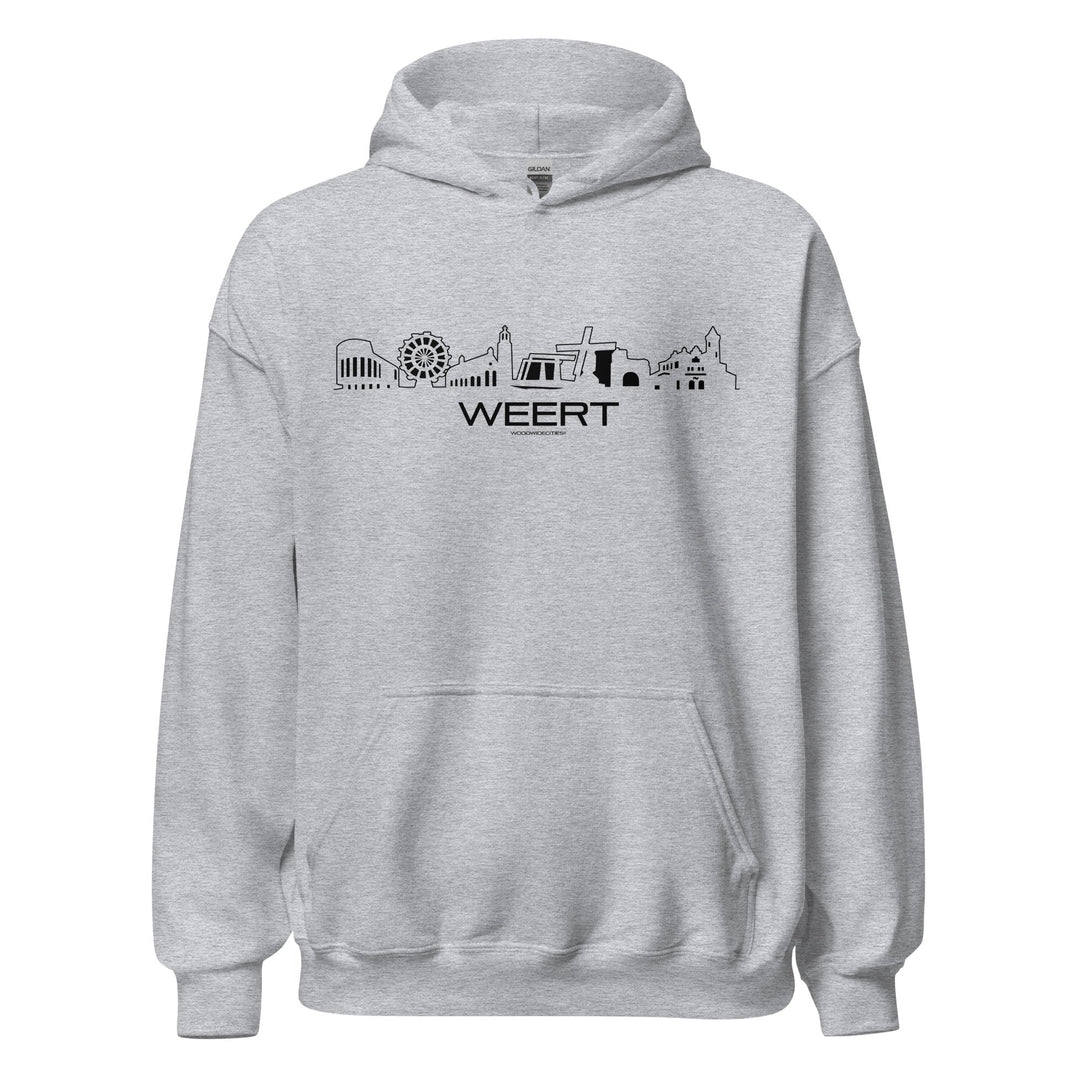 Hoodie Weert Sport Grey S houten cadeau decoratie relatiegeschenk van WoodWideCities
