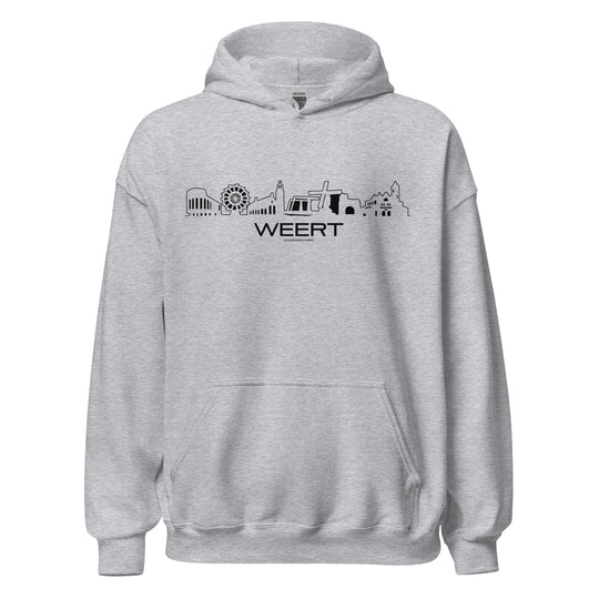 Hoodie Weert Sport Grey S houten cadeau decoratie relatiegeschenk van WoodWideCities