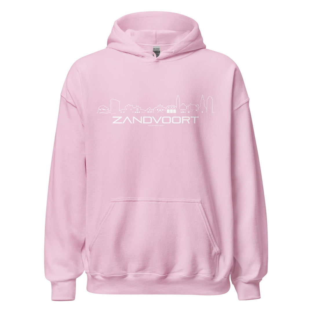 Hoodie Zandvoort Light Pink S houten cadeau decoratie relatiegeschenk van WoodWideCities